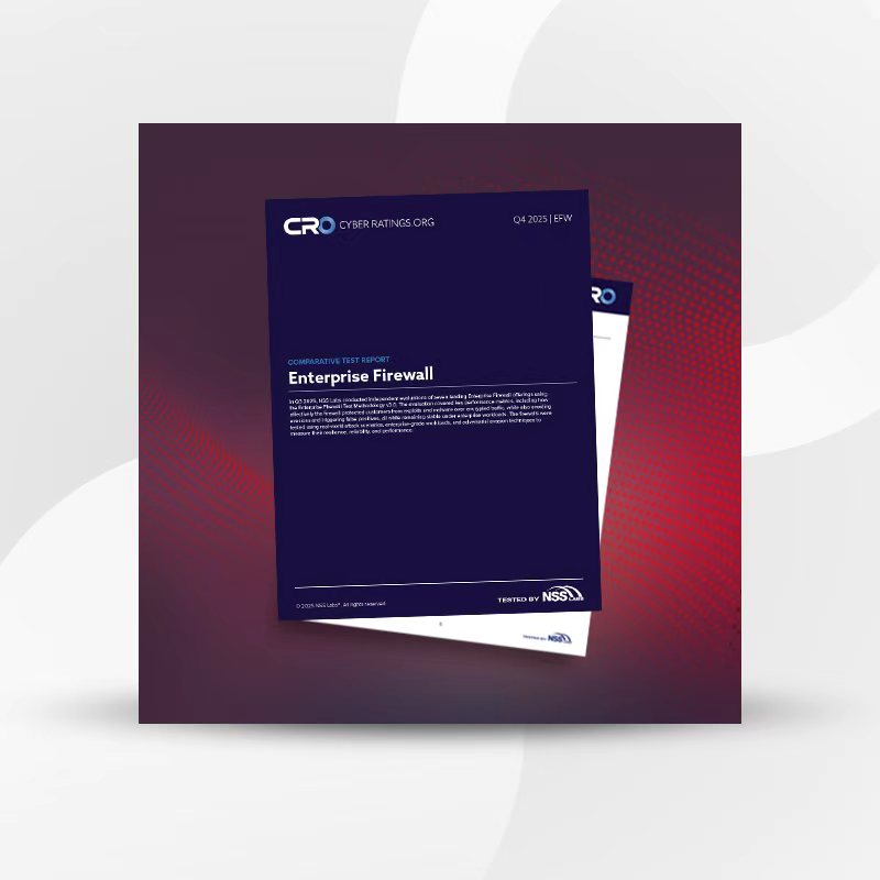 NSS Labs发布企业级防火墙最新测评报告, Check Point安全性位居榜首！